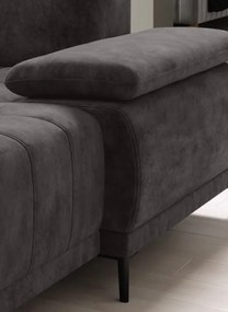 Narożnik FOCUS XL z elektryczną regulacją w tkaninie SALVADOR 04 WERSAL