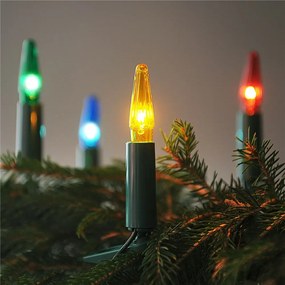 Lampki choinkowe Asteria kolorowy, 16 żarówek