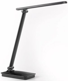 ONLI - LED Lampa stołowa ściemnialna z portem USB DESKI LED/7W/230V 4000K czarny