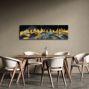Obraz - Złote Góry (170x50 cm)