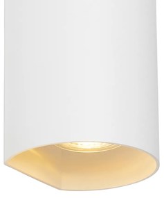 Inteligentna lampa ścienna biała okrągła w tym 2 WiFi GU10 - SabbirDesignerski Oswietlenie wewnetrzne