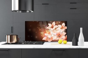 Szkło Ozdobne do Kuchni Urokliwa Flora Kwiatowa