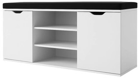 Szafka na buty z siedziskiem PORTA, 103 x 30 x 46 cm