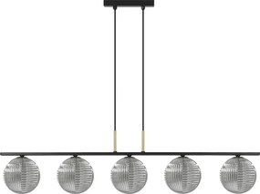 Pięciokloszowa lampa sufitowa szklana Z7-G18