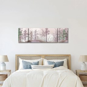 Obraz lasu (170x50 cm)