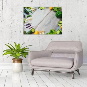 Obraz warzyw (70x50 cm)