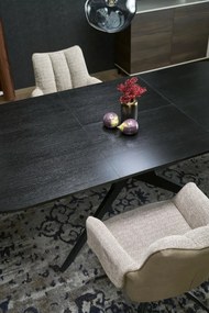Stół rozkładany SANDRO 180(240)x100 czarny HALMAR
