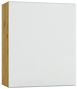 Szafka kuchenna górna 60 cm dąb artisan + popiel - Orfa 21X