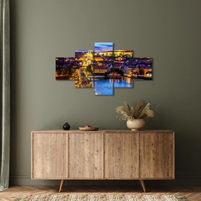 Obraz - Most Karola, Praga, Czechy (125x70 cm)