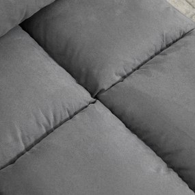 HOMCOM krzesło podłogowe 2 w 1