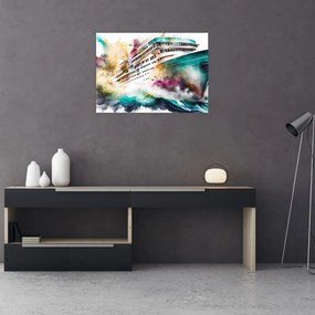 Obraz - Akwarela morska (70x50 cm)