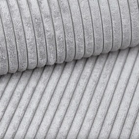 Kanapa KASJO Prawostronny Sofo-Narożnik z funkcją spania i poduszkami, 2x pojemnik POSO 110 Popielaty DOMOHOME