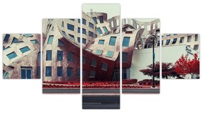Obraz - budynek architektoniczny (125x70 cm)
