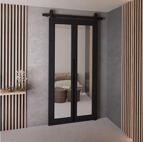 Drzwi Przesuwne QUDIO M8 Czarny 80