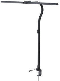 Lampa LED na biurko ALVARO, zacisk, pilot zdalnego sterowania