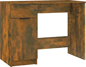 Minimalistyczne biurko w kolorze przydymionego dębu F9-P59