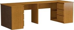 Podwójne biurko dla rodzeństwa olcha Z7-F62