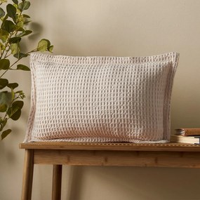 Bawełniana poduszka dekoracyjna 30x50 cm Jaipur Chunky Waffle – Pineapple Elephant
