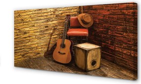 Obraz canvas na ścianę Muzyczny Kącik W Stylu Country