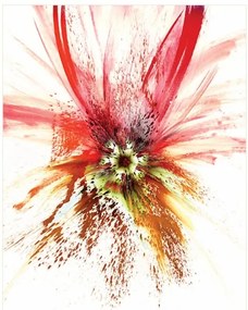 Obraz na płótnie Kwiat, Seria Czerwona