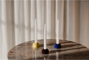 Drewniane świeczniki zestaw 3 szt. Lums – noo.ma