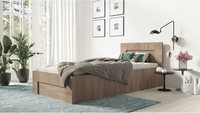 Łóżko 100cm x 200cm Otwierane z boku | TRUFLA | Pojemnik + Stelaż