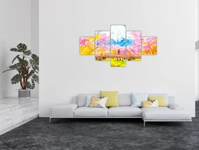 Obraz - Malowana para, akwarela (125x70 cm)