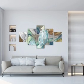 Obraz - Abstrakcyjny obraz postaci (125x70 cm)