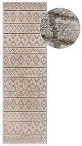 Beżowy chodnik 80x240 cm Carpet Itinerance Beige – Elle Decoration