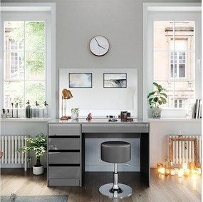 Stół toaletowy szary 120x55x75 sherry