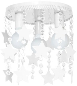 Lampa dziecięca ELZA stars 3xE27/60W/230V