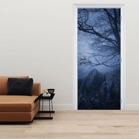 Fototapeta na drzwi - Ciemny las (95x205cm)