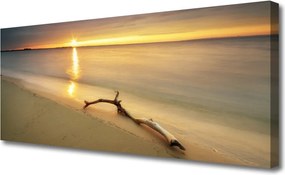 Obraz canvas Złoty Brzeg Oceanu