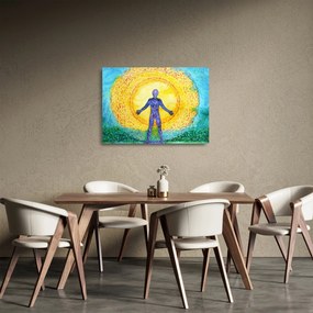 Obraz na szkle - Moc duszy (70x50 cm)