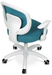 Autronic KA-K1062 BLUE Krzesło biurowe, niebieskie