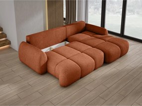 Narożnik COCO WIND z funkcją spania poduszkami i pojemnikiem NOW OR NEVER 56 WERSAL