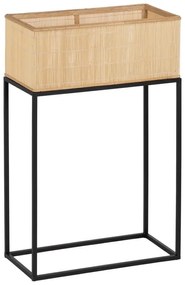 Rattanowe kwietniki 2 szt. (wysokość 80 cm) – Ixia
