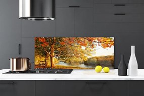 Panel nad blat kuchenny Drzewo nad Lustrem Jeziora