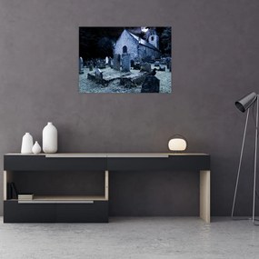 Obraz - Ciemna noc (70x50 cm)