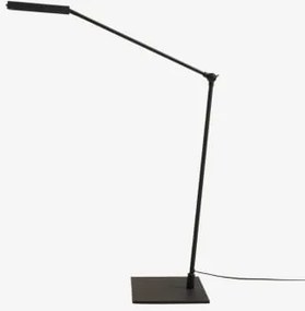 Lampa Stołowa Led Z Metalu Valtyn Czarna - Sklum