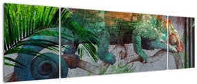 Obraz - Kameleon (170x50 cm)