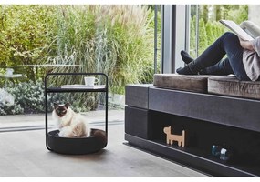 Okrągły stolik ø 50 cm Tavolino Black – MiaCara