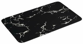 AQUALINE PCD011 dywanik łazienkowy 50 x 80 cm ,czarny/marmurowy