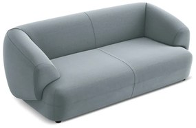 Jasnoniebieska aksamitna sofa 212 cm Moana – Makamii