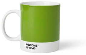 Zielony ceramiczny kubek 375 ml Green 15-0343 – Pantone