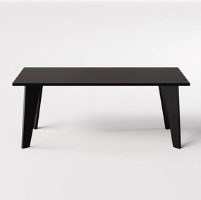 Stół HOLT 180 x 95 cm do kuchni, salonu, jadalni Czarny