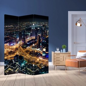 Parawan - Miasto nocą (126x170 cm)