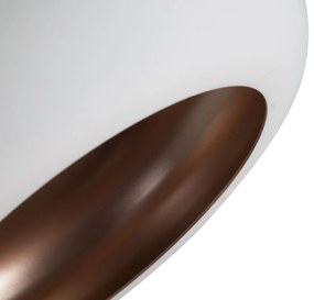 Lampa wisząca, biała, Ø 32 cm