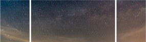 Obraz nocnego nieba (170x50 cm)
