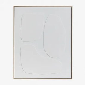 Ręcznie Malowany Obraz Dekoracyjny Z Reliefem Helvona A & 80 X 100 Cm - Sklum